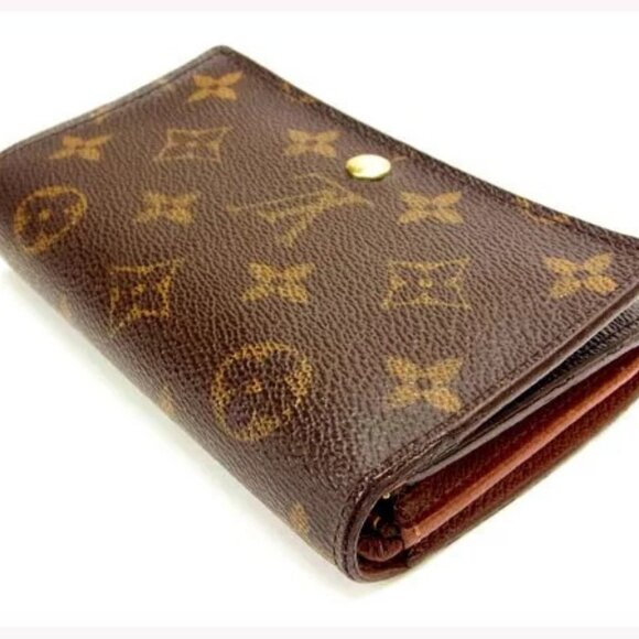 Louis Vuitton Wallet Purse Monogram Brown Woman Authentic - Picture 6 of 11
